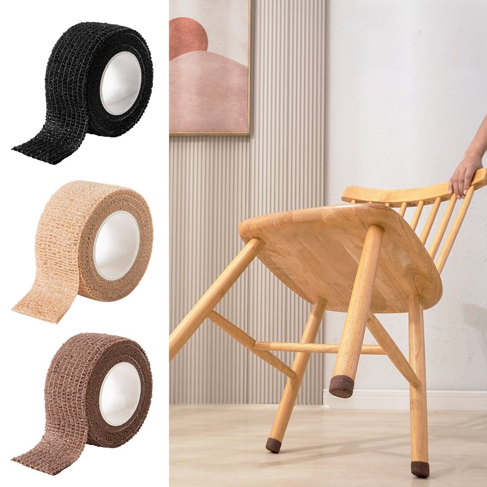 Zelfklevende Tafelbeenbescherming Vilt Voetbedekking Vloerbeschermhoes Stille Antislip Meubelpad Multifunctionele Tape