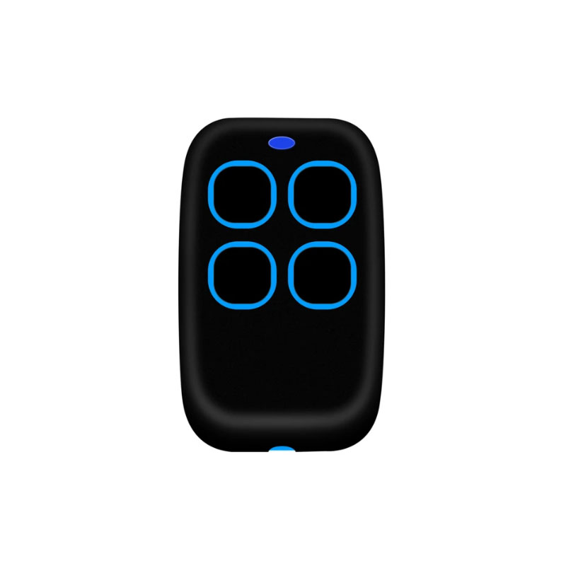 250-915 MHz wieloczęstotliwościowy pilot zdalnego sterowania automatyczne kopiowanie powielacz do domowego elektrycznego klucza do otwierania bramy garażowej: Niebieski