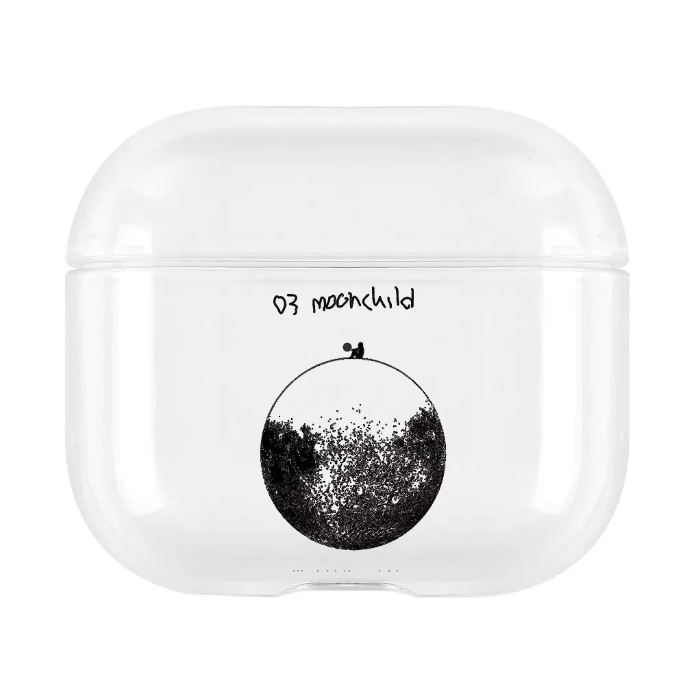 Bonito mapa de viagem do mundo caso de fones de ouvido para apple airpods 4 4th 3rd 3 2 2nd 1 escudo airpods pro macio transparente fone de ouvido capa: XL / LVORY