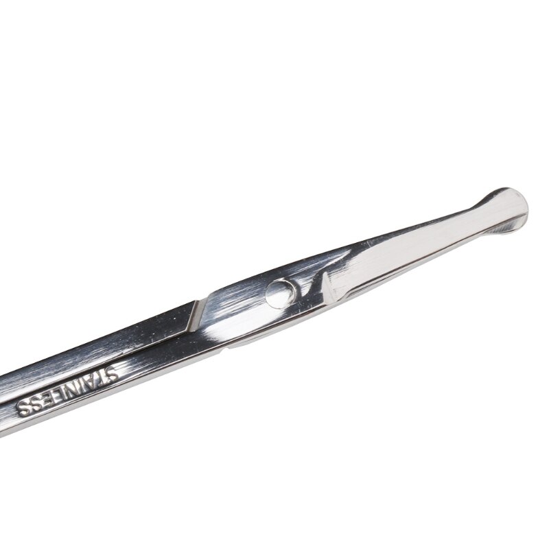 Stainless Steel Nose Hair Scissors Ear Facial Trimmers Cut Beauty Tool