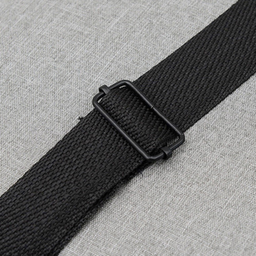 15.6/17 inch zakelijke laptoptas met schouderriem, aktetas, draagbare laptoptas, effen kleur, met handvat, laptopschoudertas