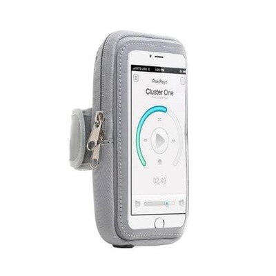 Für alle praktisch Tasche Arm Band Lauf fallen Beutel Für iPhone XS MAX XR 8 7 6 Plus Samsung hinweis 9 8 S9 für HUAWEI 6,0 zoll fallen: grau