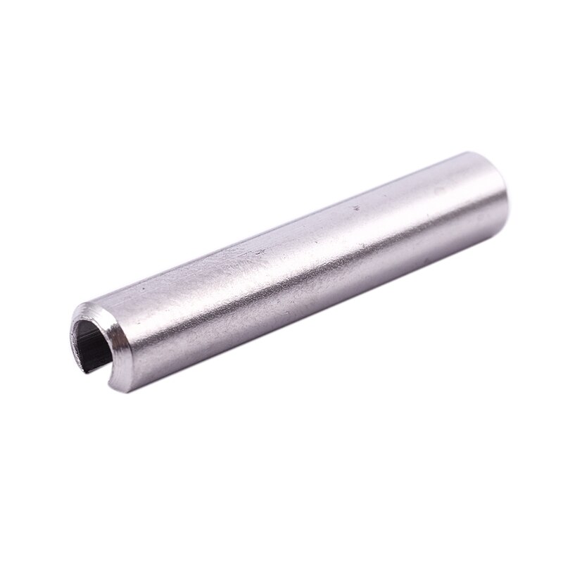 M4x25mm 304 Stainless Steel Split Spring Roll Dowel Pins 10Pcs