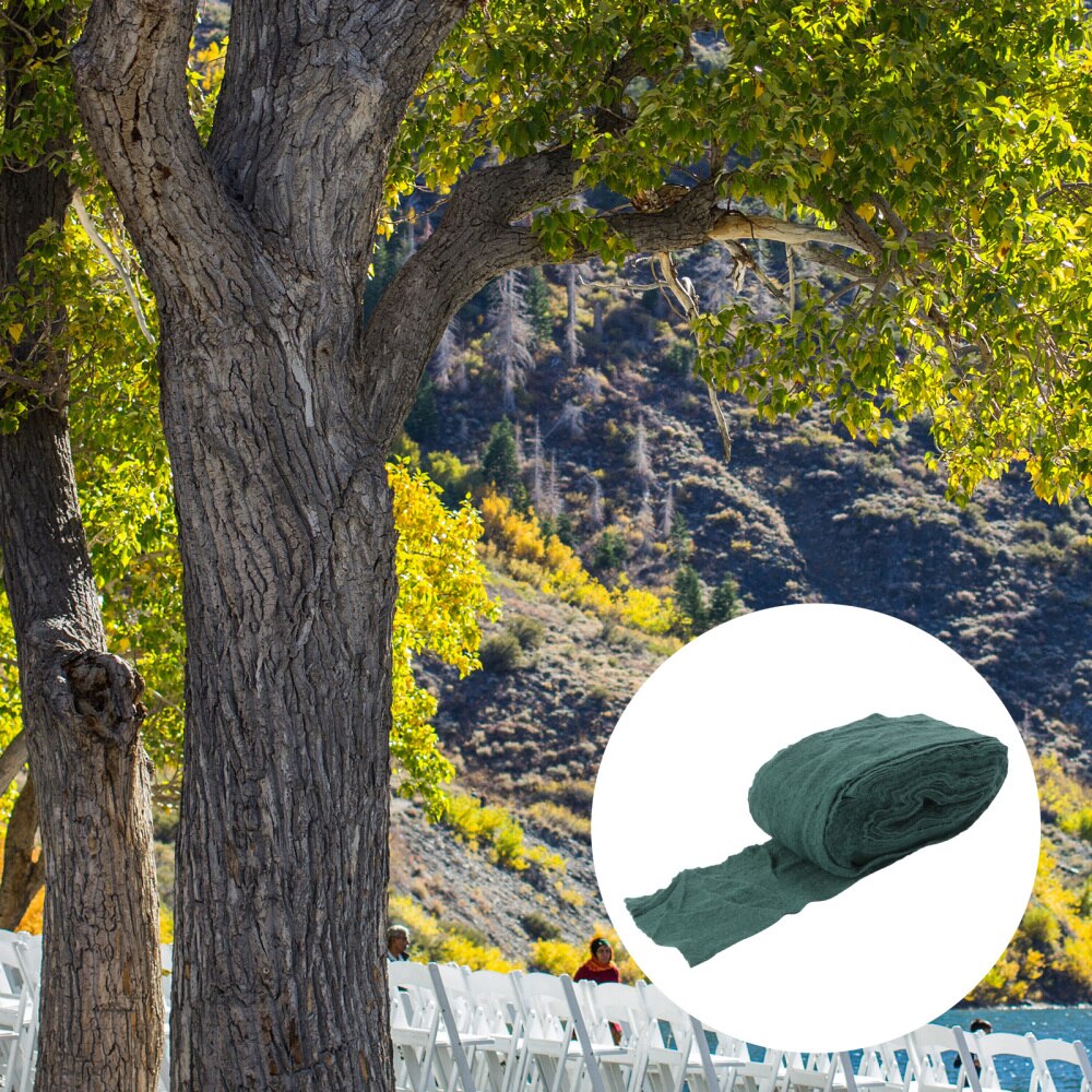 20 Meters Trees Protection Wrap Winter-proof Plants Bandage Wear Protection for Warm Keeping and Moisturizing (Double Layer)