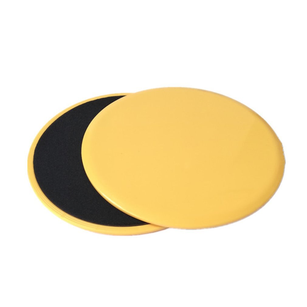 2PCS Sliding Slider Gliding Discs Fitness Disc Exercise Sliding Plate For Yoga Gym Abdominal Core Training Exercise Equipment