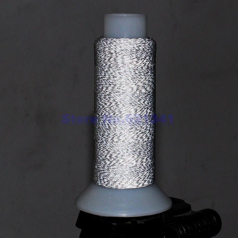 Silver Reflective Sewing &amp; Knitting Thread Yarn Good For Cap Glove Safety Clothing 0.2mm x500Meters