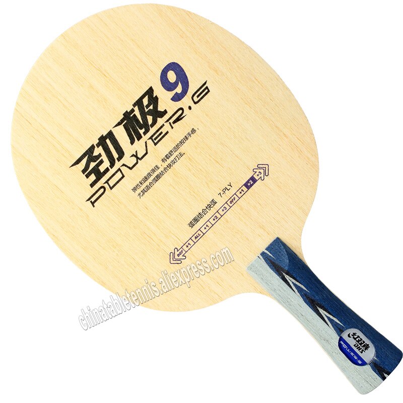 Originele Dhs Power G9 PG9 Pg 9 Tafeltennis Blades Tafeltennis Rackets Racket Sport Ping Pong Peddels Pingpong Bat