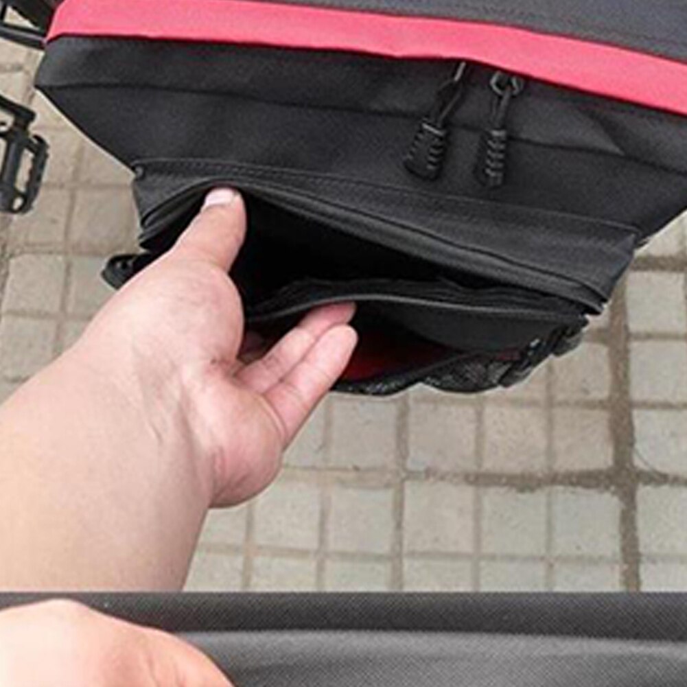 Achterzitje opbergruimte praktische mountainbike bagagedrager tas waterdichte fietstas zadel duurzaam reizen