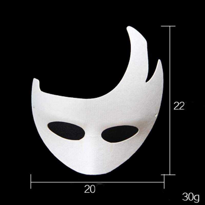 SZ DAMPF Halloween DIY Gesicht Maske Farbe Zeichnung Spielzeug Weiß Peking-oper Für Kinder Kinder weiß embryo hand gemalt papier SZ3106: Caesar