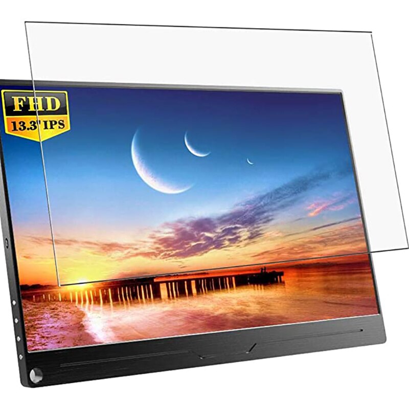 UPERFECT 1 Pack Anti Blue Light Screen Protector Film, Compatible With 13.3-inch LCD Monitor TPU Guard ( Not Tempered Glass)