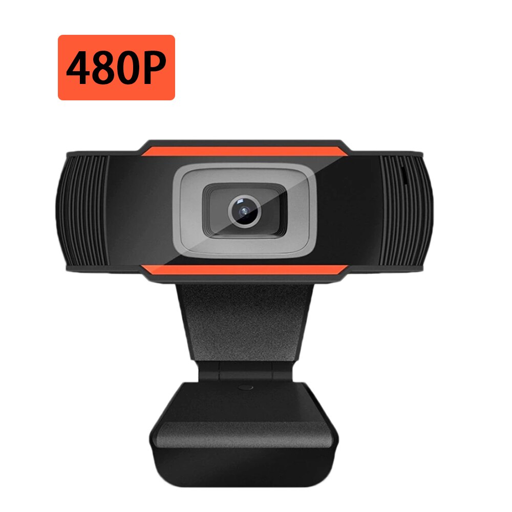 HD 1080P Webcam Mini Computer PC Webkamera mit Mikrofon Autofokus USB Kameras Drehbare Netz Kamera für Computer Laptop: 480P