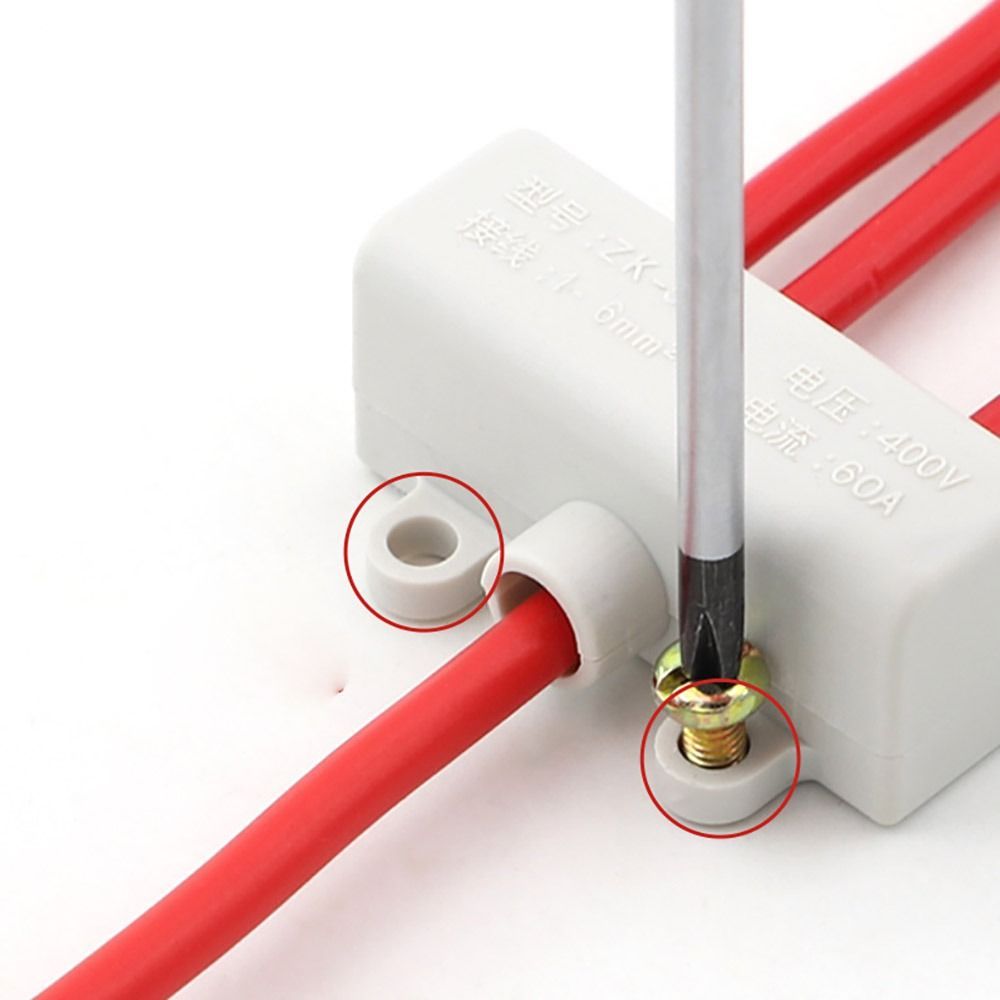 Terminal de cableado tipo T, Terminal de rama de alta potencia, conector de Cable rápido, Conector de caja de conexiones de Cable eléctrico duradero
