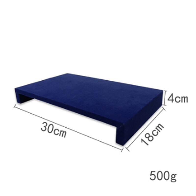 Velvet Jewelry Display Holder Blue Ring Necklace Bracelet Jewelry Organizer Storage Stand Engagement Jewelry Counter Showcase: L stand