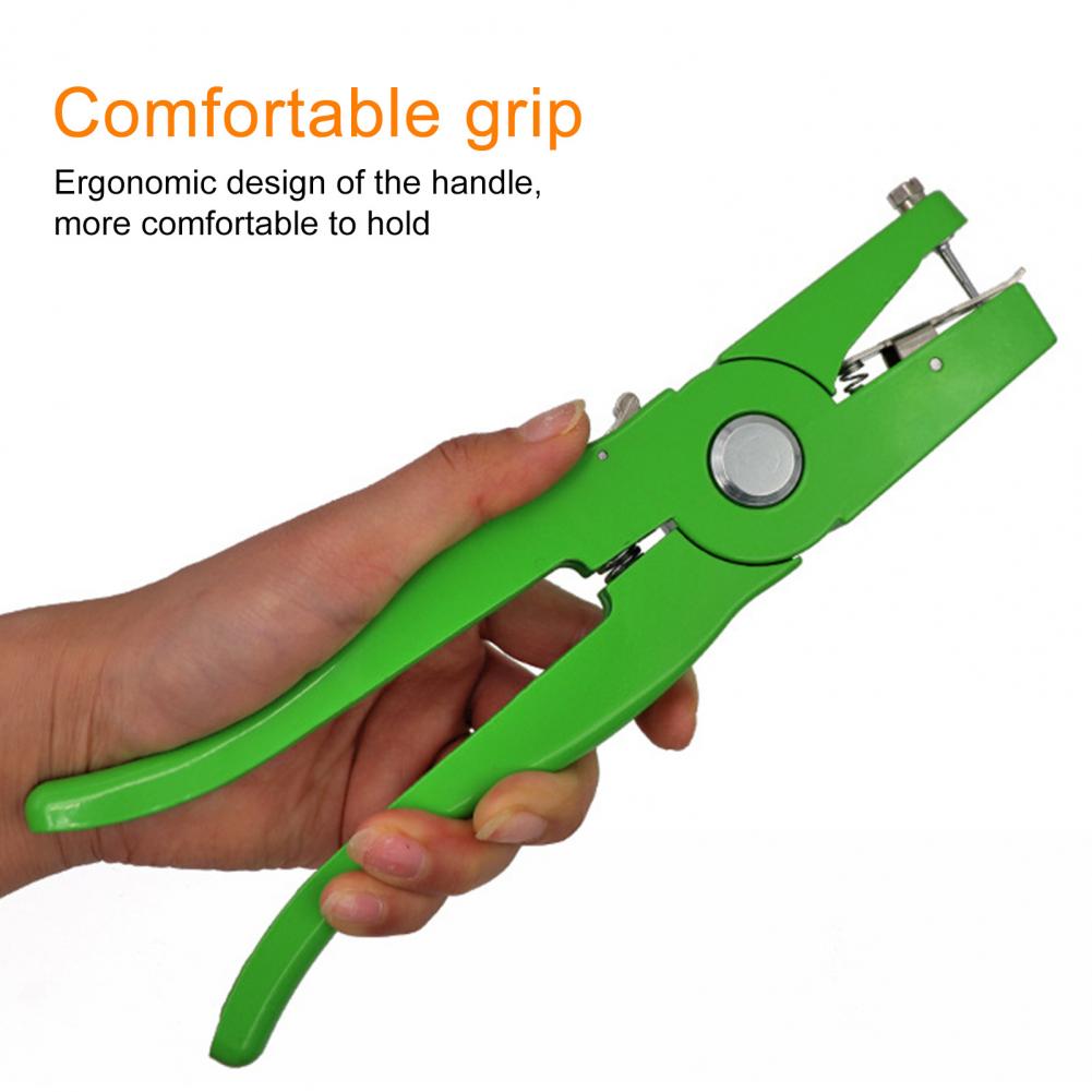 Ear Notcher Multi-use Marking Pliers Universal Labor-saving Non-slip Ear Notcher Pliers Perforated Tool