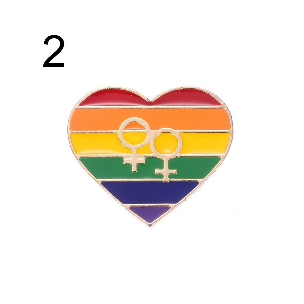 1Pc soutien Gay lesbien bisexuel transgenre symbole broche fierté arc-en-ciel drapeau fer-blanc Badge icônes broche bijoux accessoires: Jaune clair