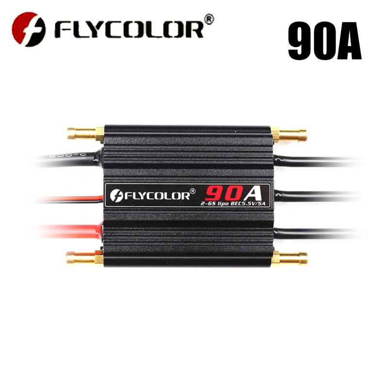 Original Flycolor 50A 70A 90A 120A 150A Bürstenlosen ESC Geschwindigkeit Regler Progaming Karte 2-6S Lipo BEC 5,5V/5A für RC Stiefel: verrotten