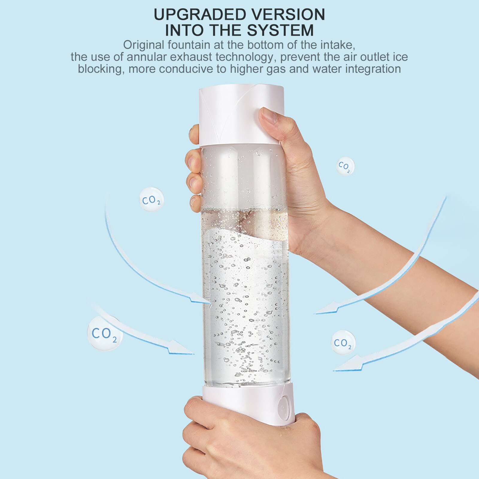 Portable Sparkling Water Machine Homemade Carbonated Sparkling Water Beverage Household Portable Homemade Soda Machine