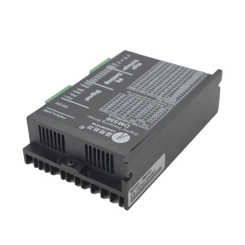 DM556 Stepper Motor Controller Original 2-phase Digital Stepper Motor Driver 18-48 VDC 2.1A to 5.6A For Leadshine NEMA23 NEMA34
