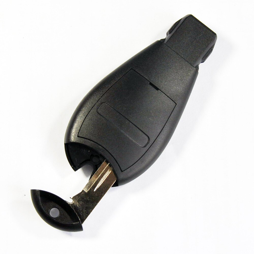 Smart Remote Key Shell 3+1 Button Keyless Entry Fob for Dodge Chrysler + With Uncut Blade 4 Buttons FOB Case