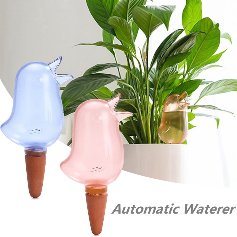 Automatiskt droppbevattningssystem lat växt krukväxt blomma automatisk bevattning anordning vattning vattenkokare lat trädgård vattning kit