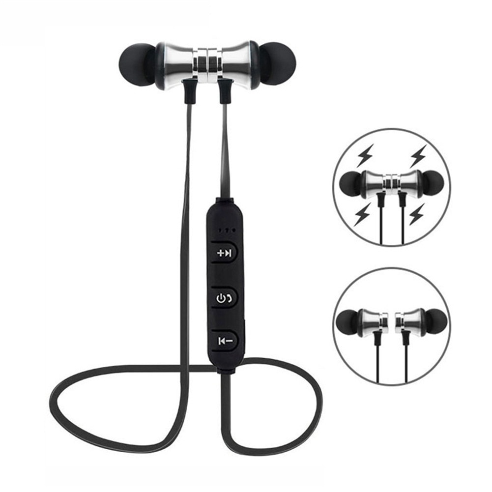 XT11 Magnetische Adsorptie Draadloze Bluetooth In-Ear Oortelefoon Sport Hoofdtelefoon Eenvoudige Draadloze Bluetooth Oortelefoon Met Microfoon In-Ear