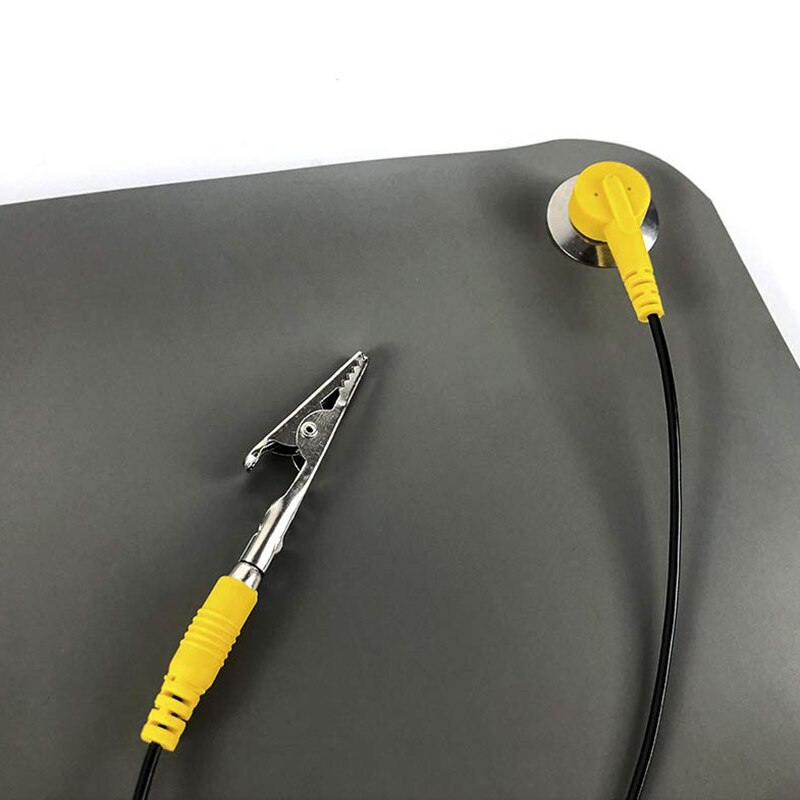 700X500X2.0mm Anti-Static Mat+Ground Wire+ESD Wrist for Mobile Computer Repair Antistatic Blanket,ESD Mat