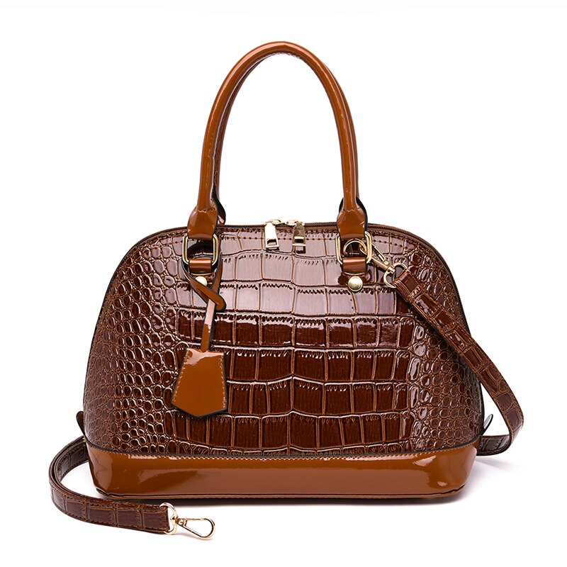 mode Vrouwen Handtas leer Shell Tas Vrouwen Messenger Bag Schoudertas Vrouwelijke Crossbody Tas