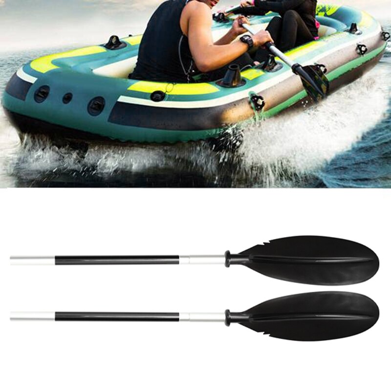 Detachable Boat Oars Aluminum Alloy Afloat Oars Fitting Boat Rafting Paddle for Kayak Rafting Canoe