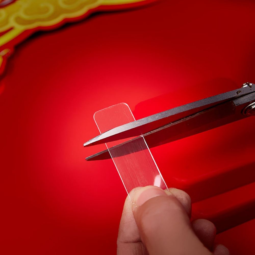 60/120/180Pcs Transparante Tape Hoge-Lijm Non-marking Dubbelzijdig Tape cut Waterdichte Stickers Tape