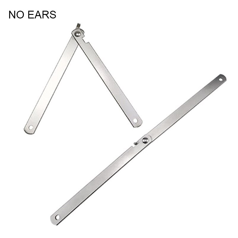 Stainless Steel Furniture Cupboard Rotatable Folding Lid Support Hinge Pneumatic Gas Spring For Wood Furniture Hardware: E