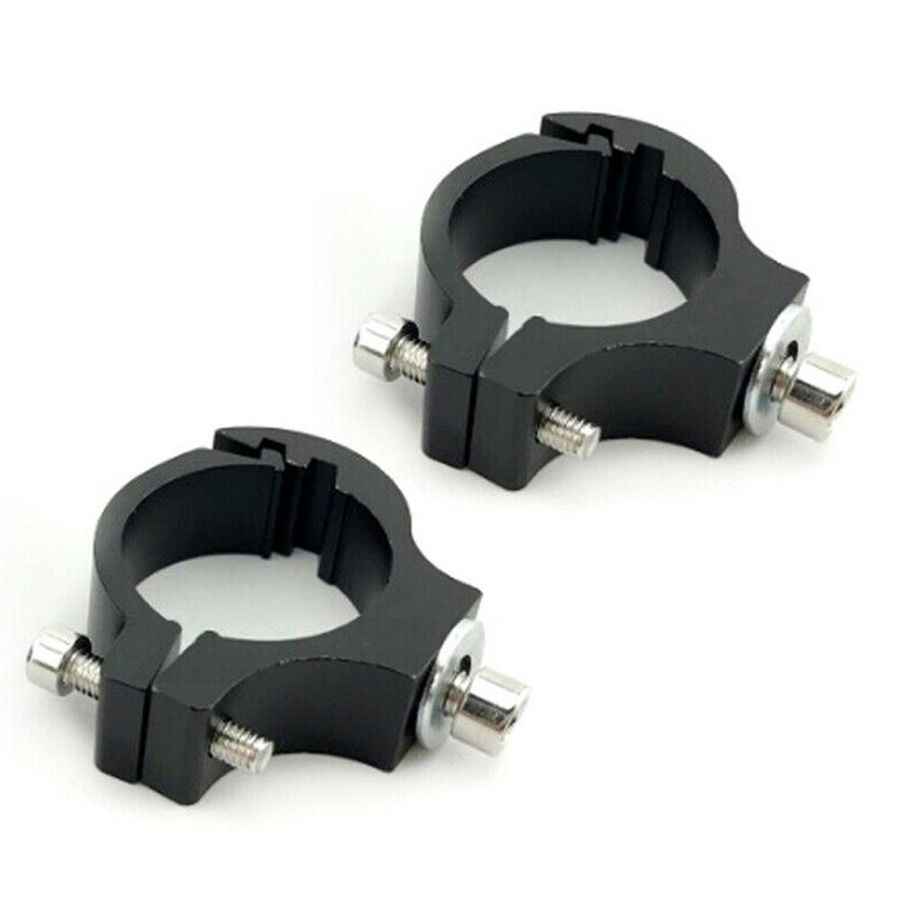 Aluminium legierung Fahrrad Licht Halfter Elektrische Motorrad Klemme Erweiterung LED Taschenlampe Clip Klemme rotierend Scheinwerfer Halterung