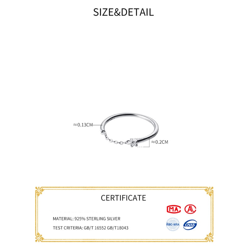 La Monada Ketting Ringen Voor Vrouwen 925 Zilveren Echte Minimalistische Fijne Ringen Vrouwelijke Zilveren Ring 925 Vrouwen Op Vinger Koreaanse slanke