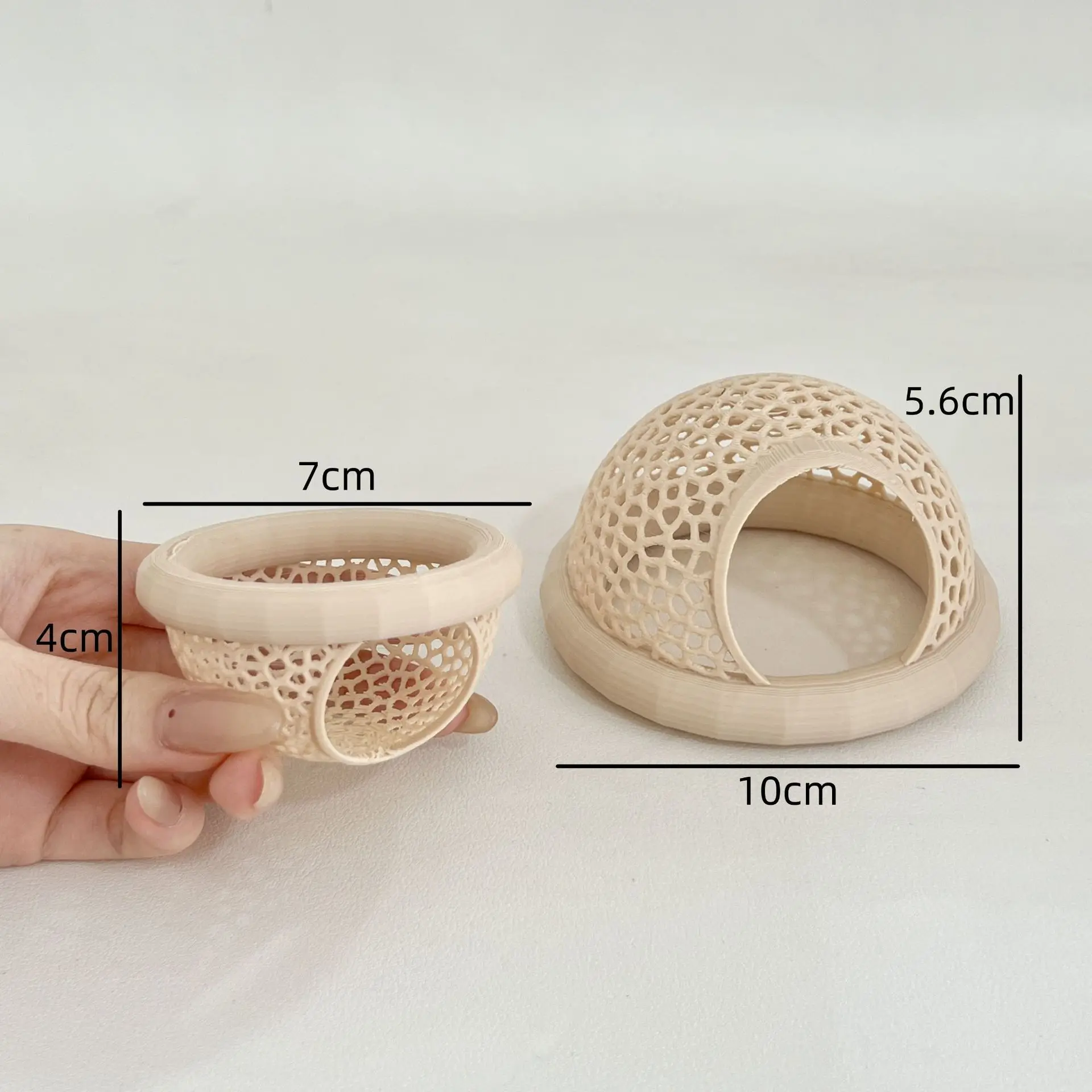 Aqaurium Floating Cave Fish Shrimp Hideout Shelter 3-in-1 Hammock Feeding Ring & Resting Spot for Betta Small Aquatic Pets