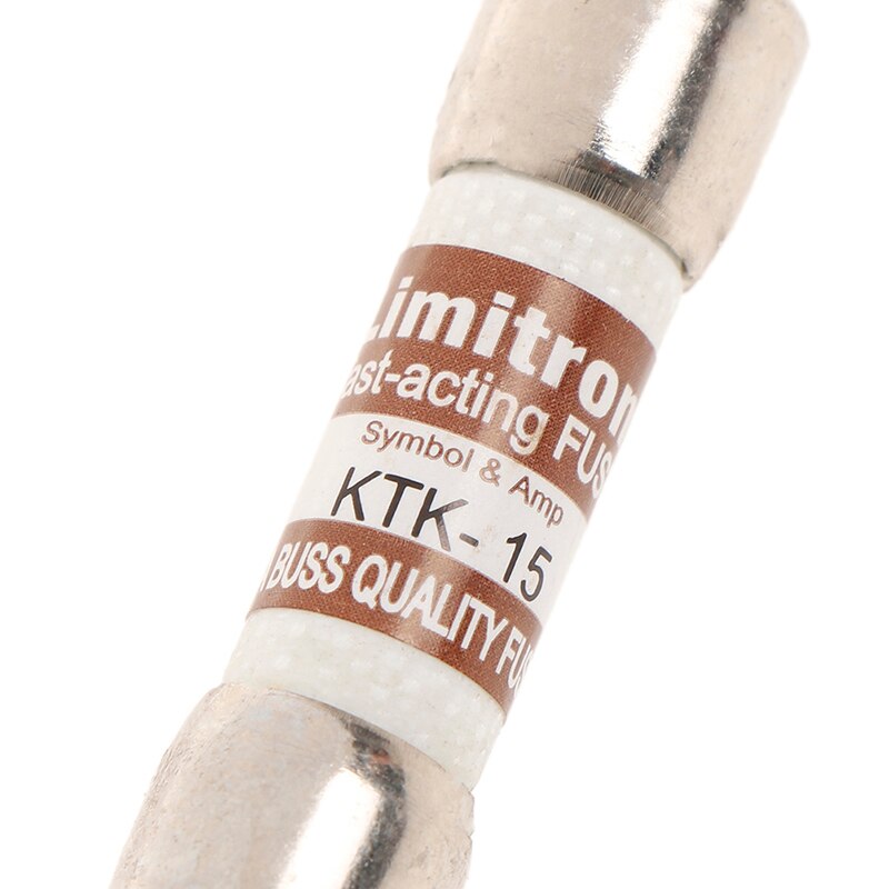 Fusível ativo rápido 600 10x38mm do fusível 15a KTK-15 v do multímetro