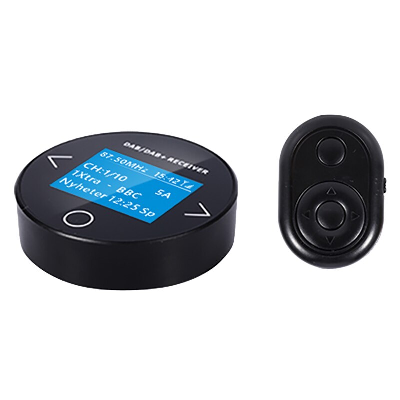 Novel-Car DAB/DAB+ Radio Adaptor Portable DAB Digital Radio FM Transmitter Music Receiver with Aux Out: Default Title
