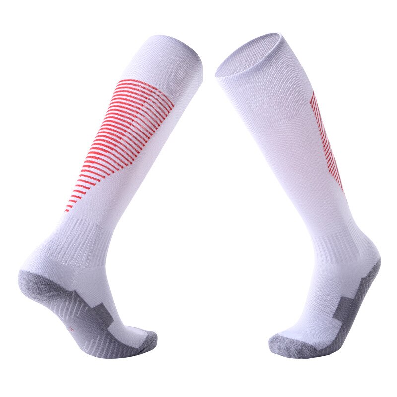 Adult Motocross Socks Non-slip Over The Knee Football Socks Thick Towel Bottom Socks Sweat-absorbent Wear Sports Socks: C1-13