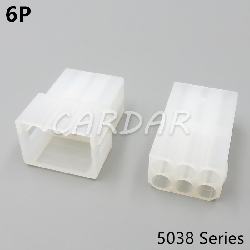 5038- seriekontakt 2p 3p 4p 5p 6p 9p 12p 15p hona hane uttagssatser med terminaler elektroniktillbehör kontakt: Gul