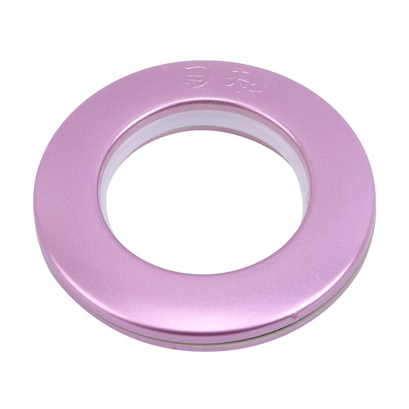 Useful 50 PCS Rod Ring Home Decoration Curtain Accessories Plastic Rings Eyelets For Curtains Grommet Top Curtain: purple