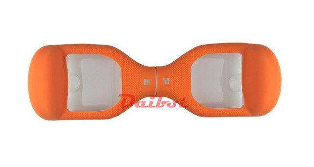 Auto-équilibrage Scooter électrique 6.5 pouces Anti-rayure coque en Silicone pour Hoverboard électrique Multi couleur coque en Silicone de protection: Orange