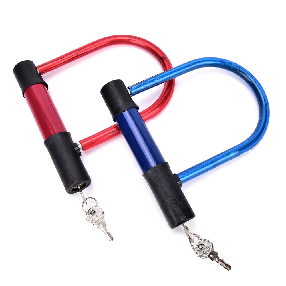 Universal Cycling Safety Bike U Lock Steel MTB Road Bike Cable Anti-theft Heavy Duty Lock Bicycle Accessories