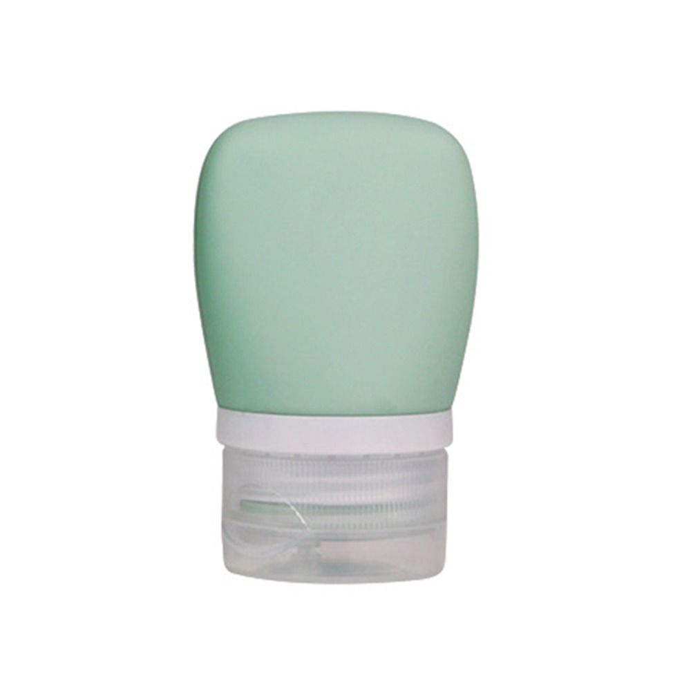 30/60/90ml Portable Silicone Travel Bottle Cosmetic Storage Refillable Lotion Bottle Shampoo Container Squeeze Tube Empty Bottle: Dark Khaki