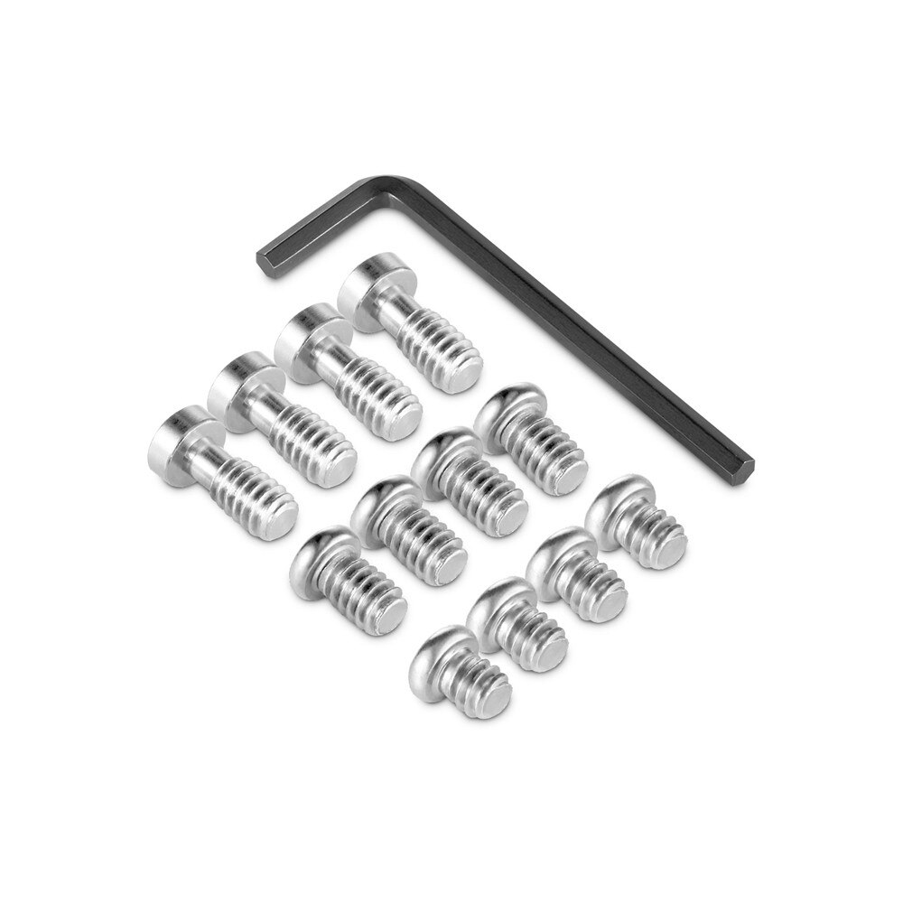 Smallrig conjunto de parafuso para câmera, parafuso sextavado com 1/4 unidades para câmera acessório de substituição-1713