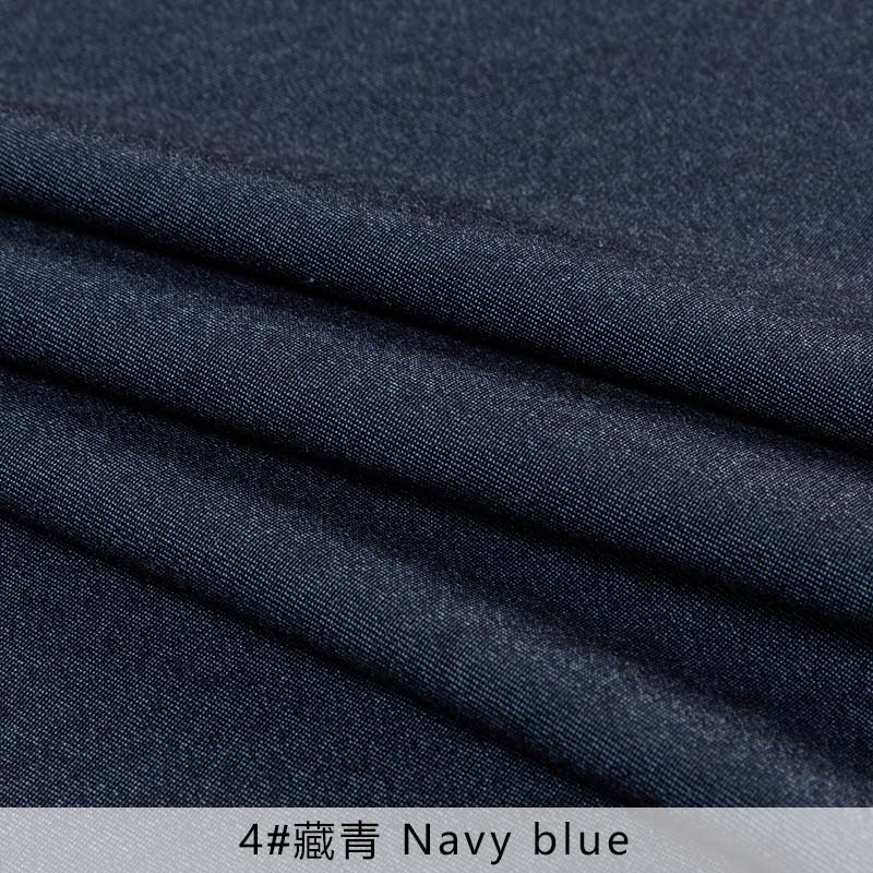 Tela vaquera elástica de lavado, tela azul de algodón, material de costura de verano, 45x145cm, TJ0701-1: 4
