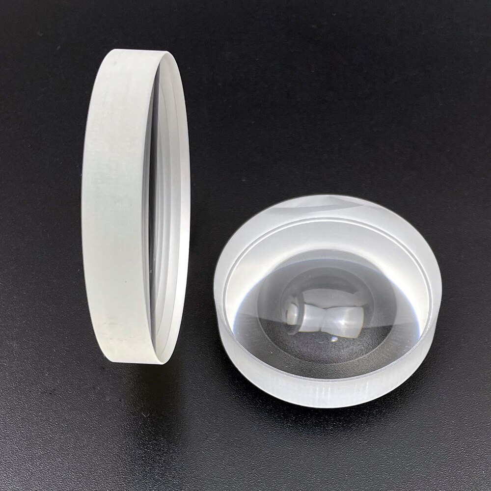 Verre optique K9, Double Concave 40 43 42mm 52mm, distance focale bi-concave-40 -123mm, lentille miniature pour oculaire, expérience physique