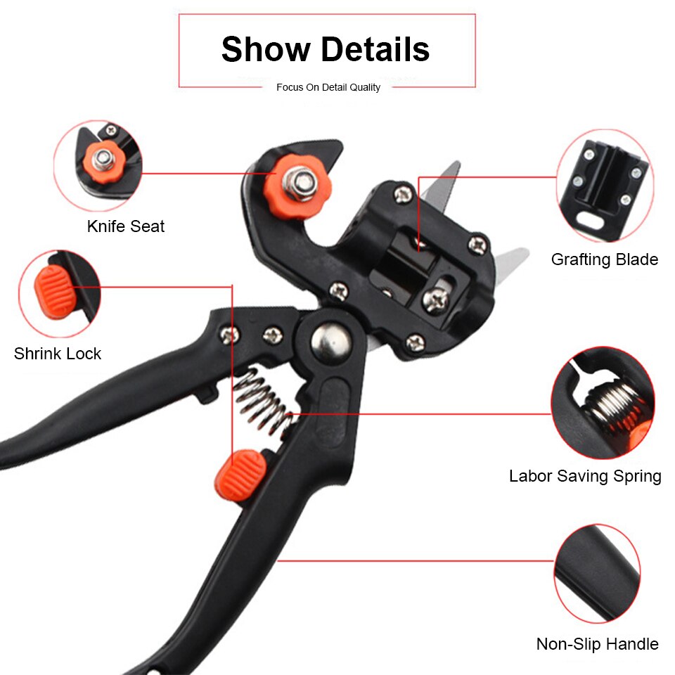 High Pruning Shears Tree Branches Trimmer Cutter Garden Pruning Scissor Pick Tool Fruit Seedle Graft Tool Plant Cutter
