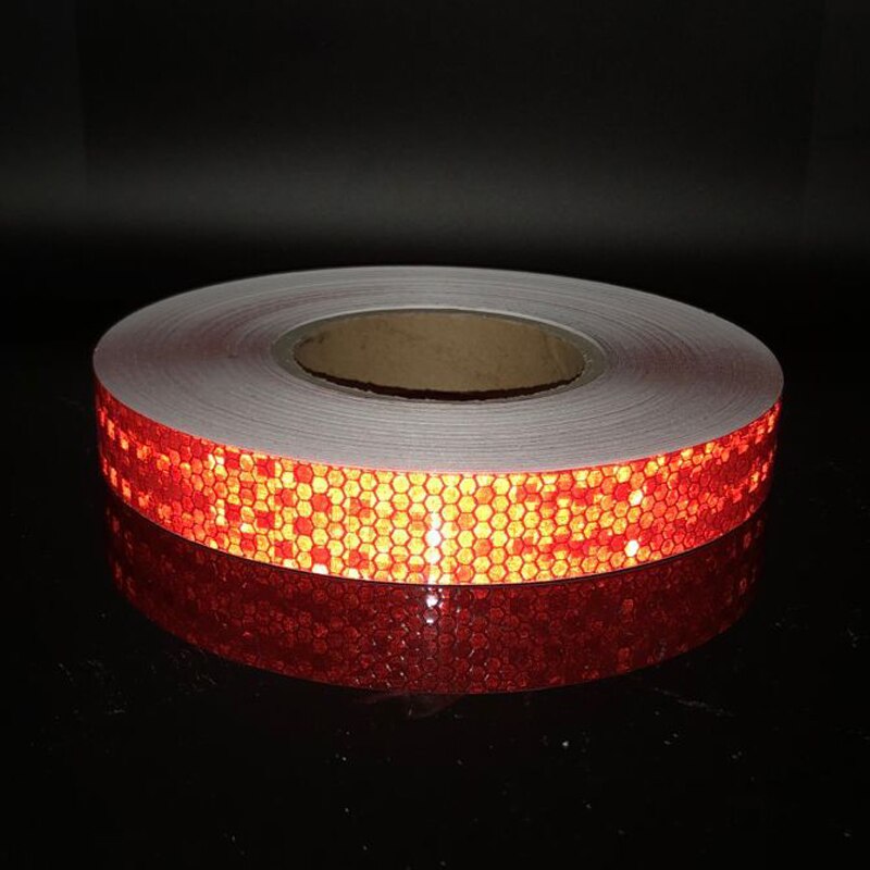 Reflective Safety Tapes Warning Strip Self-Adhesive DIY Decoration For Car