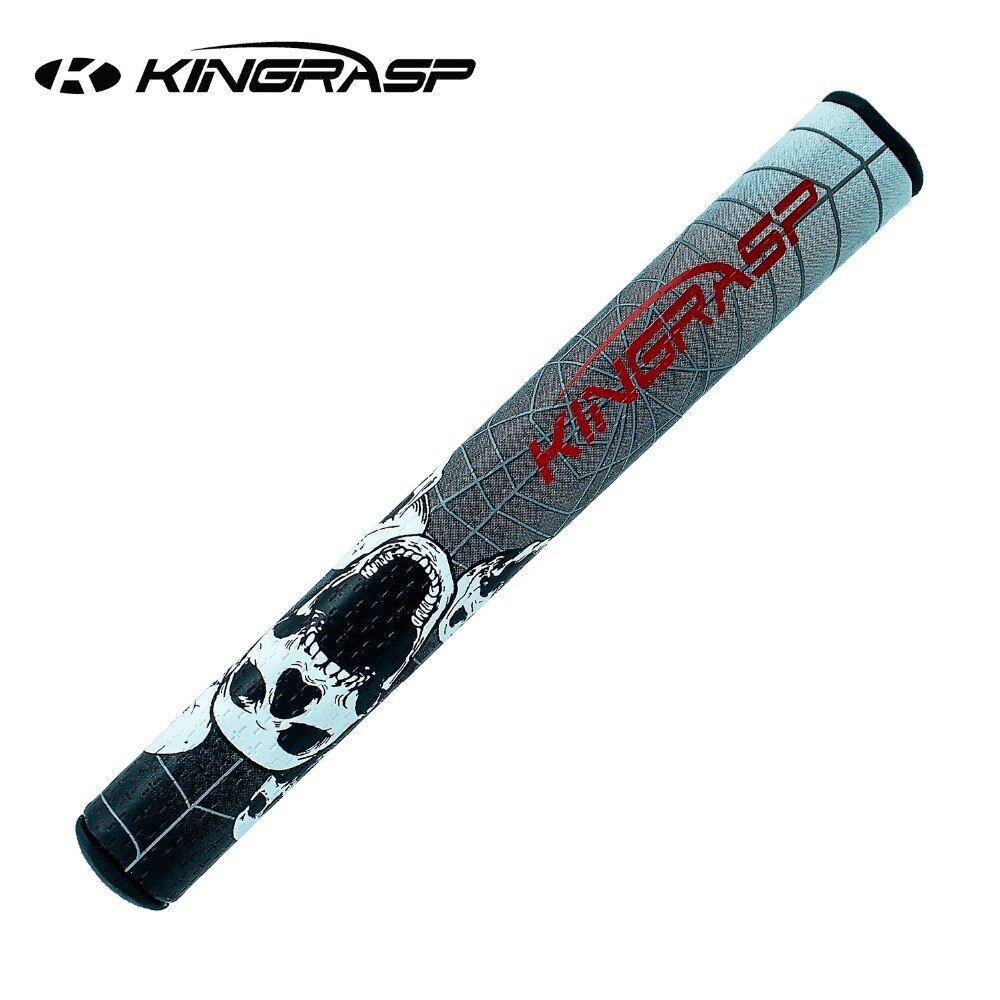 KINGRASP golf grips 3.0 putter grip golf club grips PU+EVA cool skull spider web have 4 colors by light your choice