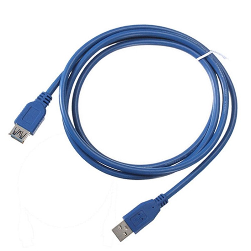 USB 3.0 Verlängerungskabel 5 Meter – High-Speed, Typ A Stecker Auf Buchse, Für Festplatten, Drucker & Mehr