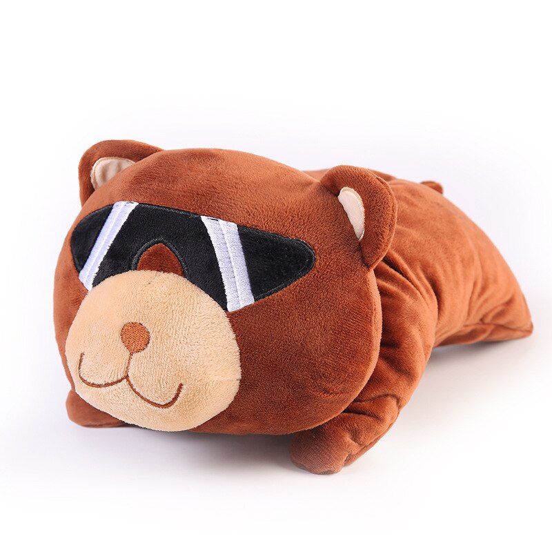 Cartoon Car Tissue Boxes Cute Soft Plush Animals Car Armrest Tissue Box Tissue Holder Car Accessories