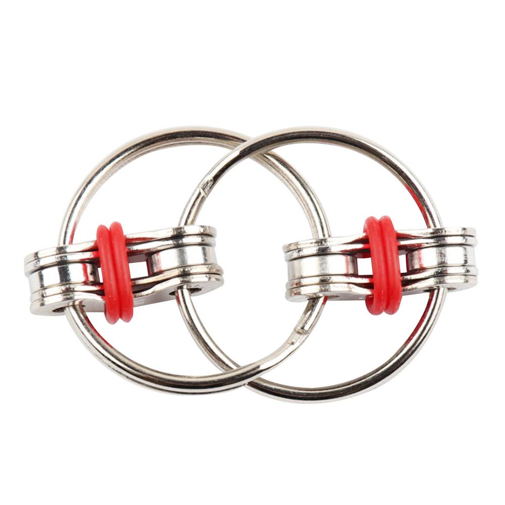 Flippy Chain Fidget Toy Relieves Stress Reducer Anxiety And Autism Suitable For Workplace School Daily